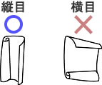 縦目と横目 縦目と横目