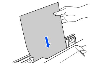 記録紙を1枚だけセットする 記録紙を1枚だけセットする