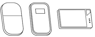 モバイルWi-Fiルーターの形状