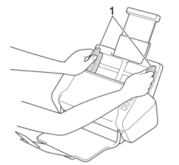 スキャン画像が途中で欠けています ブラザー