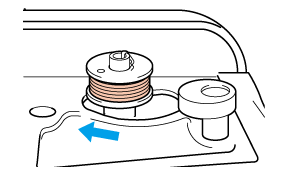 下糸用の糸をボビンに巻いてミシンにセットしましょう ブラザー