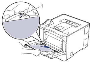 多目的トレイ（MPトレイ）に用紙をセットする | HL‑L8430CDW | HL‑L8570CDW