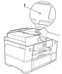 ADF（自動原稿送り装置）の原稿センサーを清掃する | MFC‑J7700CDW