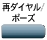 再ダイヤル/ポーズ